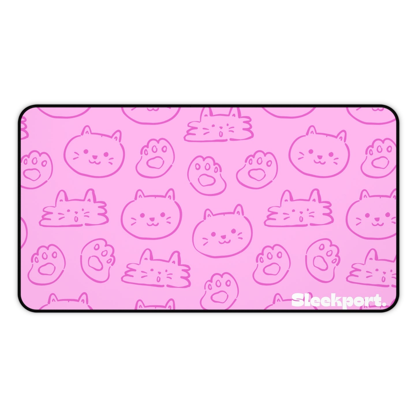 Pink cats mousepads